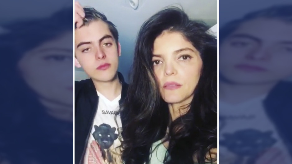 Hijo de Ana Bárbara regresa a clases y así lo despide