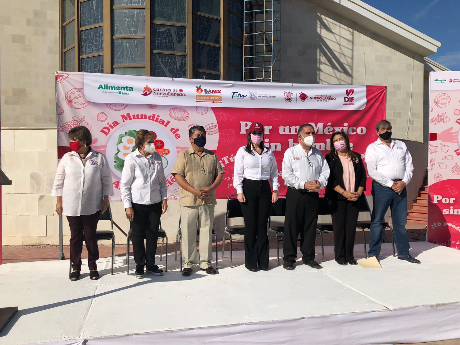 Banco de Alimentos Cáritas de Nuevo Laredo realiza la Caravana de la Esperanza