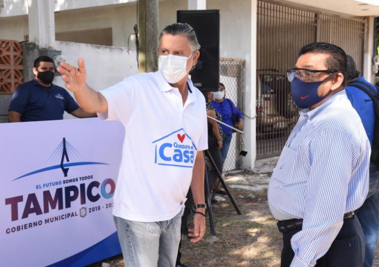 Moderniza Chucho Nader más calles en Tampico