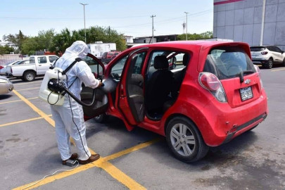 Arrancará mañana en colonias de Reynosa jornada gratuita de desinfección de automóviles particulares y “peseras” contra la pandemia del  COVID-19