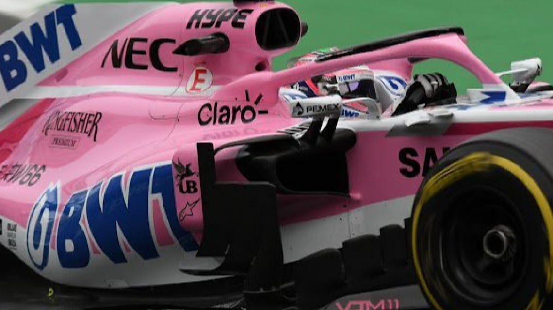 Sergio Pérez se lleva el tercer lugar en el podio de Azerbaiyán