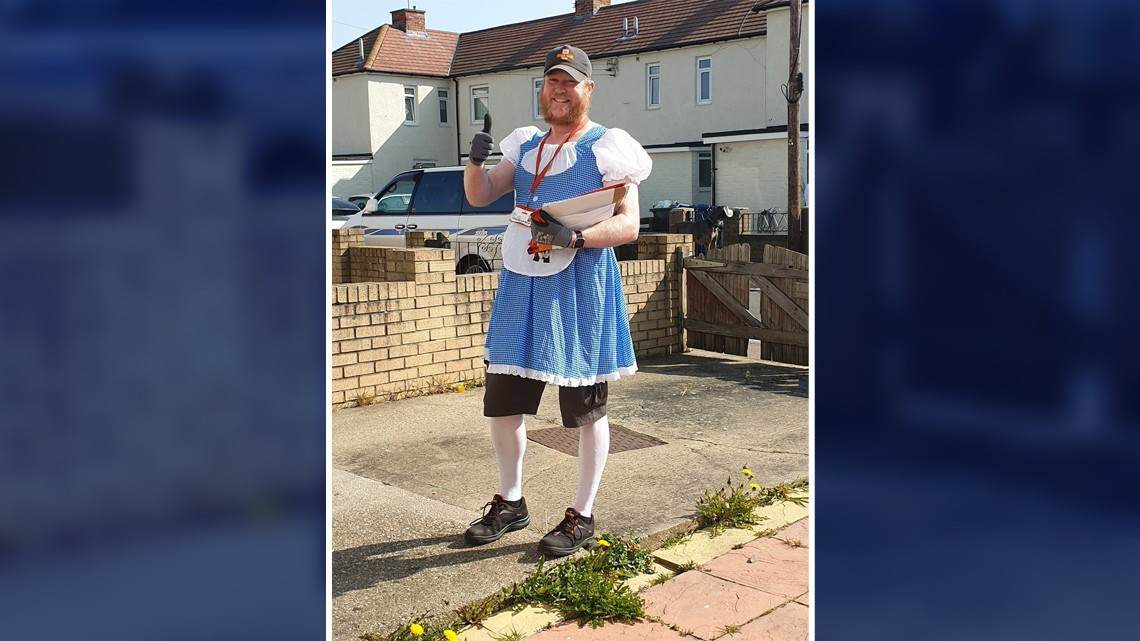 Este cartero ha encantado a Reino Unido