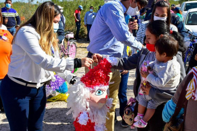 DIF Reynosa llevó diversos apoyos a las familias de La Nopalera