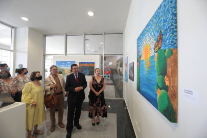 Se inauguró VII Muestra de Artes Plásticas Binacional