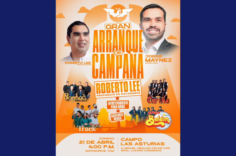 Jorge Álvarez Máynez estará en arranque de campaña de Roberto Lee