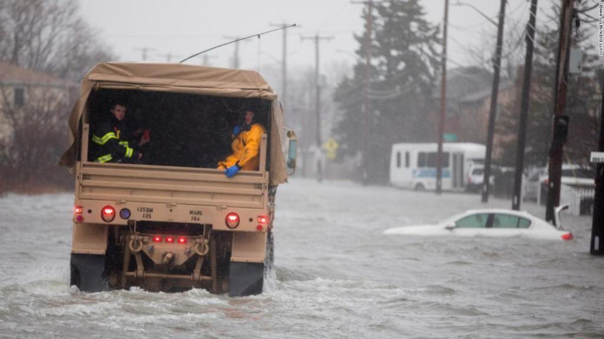 Tormenta llegará al noreste EU esta semana
