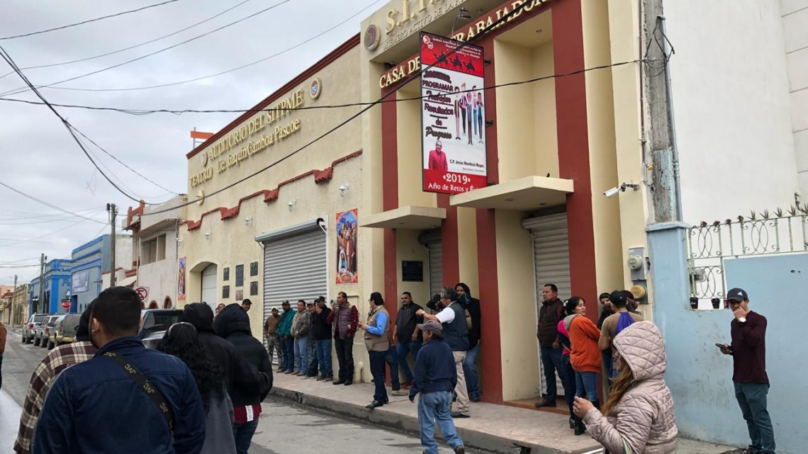 Paran labores obreros del sindicato SITPME 