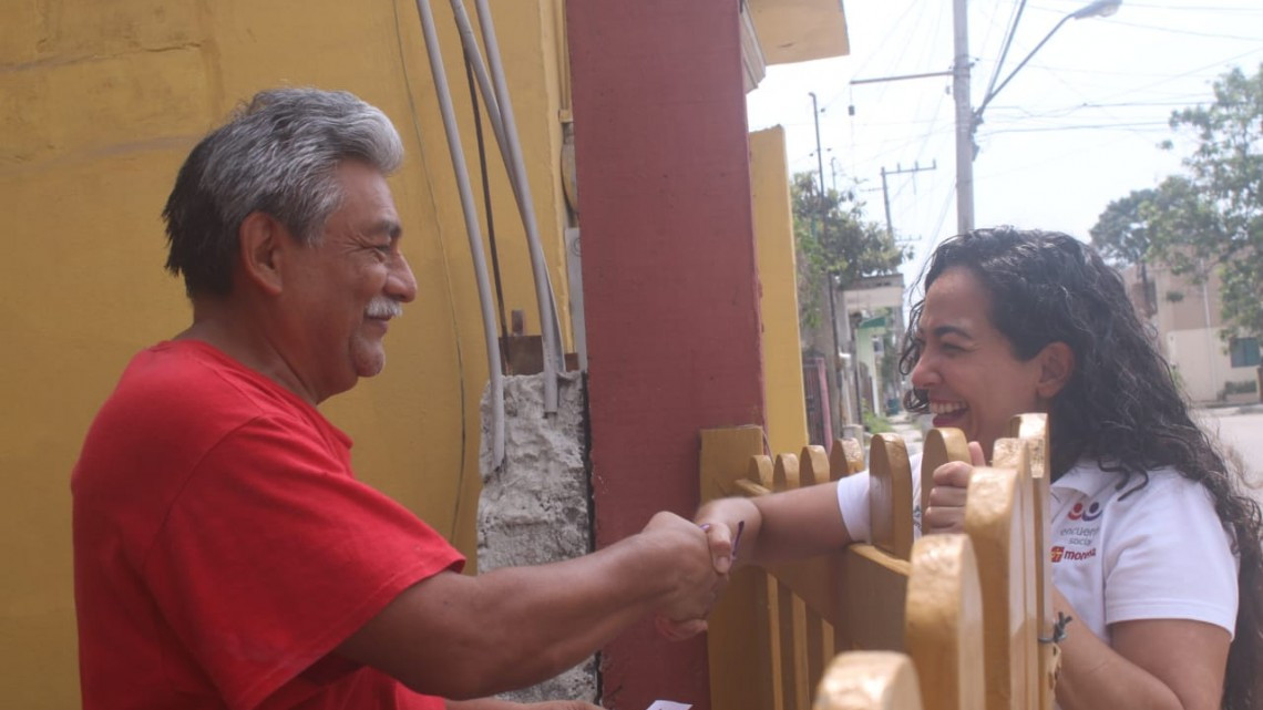 Olga junto con AMLO apoyará leyes para alcanzar una seguridad plena