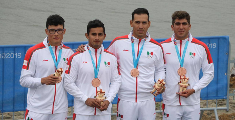  México obtiene bronce en la prueba de canotaje