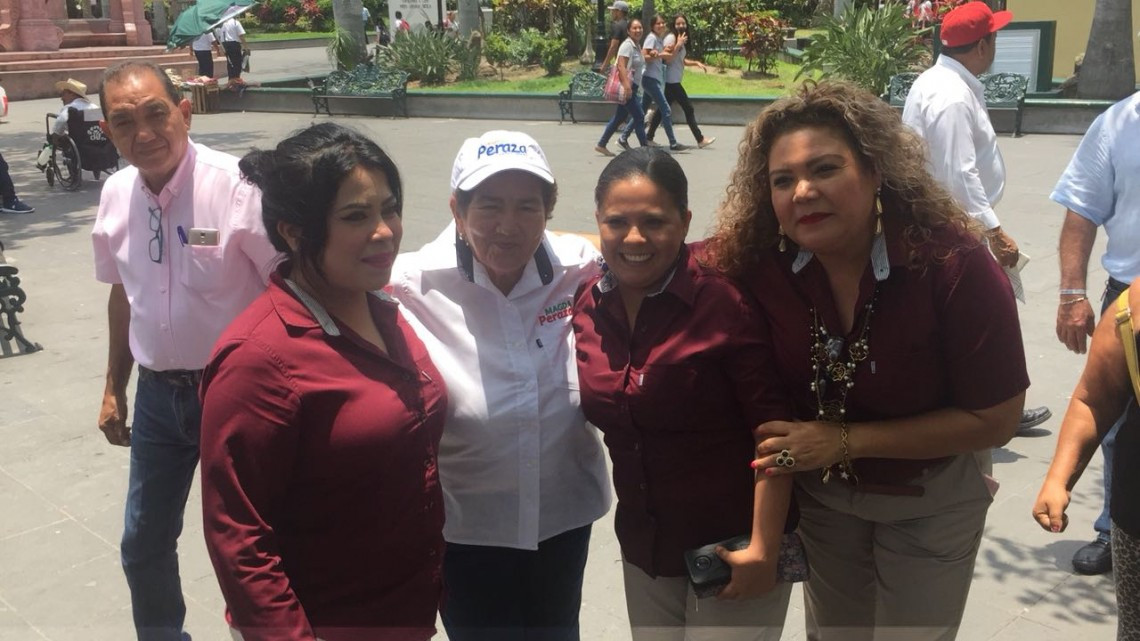 Peraza Guerra aseguró que no la bajarán de la contienda electoral