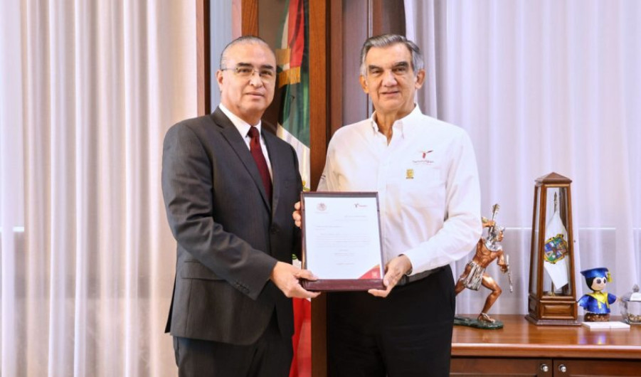 Américo Villarreal designa a Marco Antonio García Barrientos como consejero jurídico del Gobierno de Tamaulipas