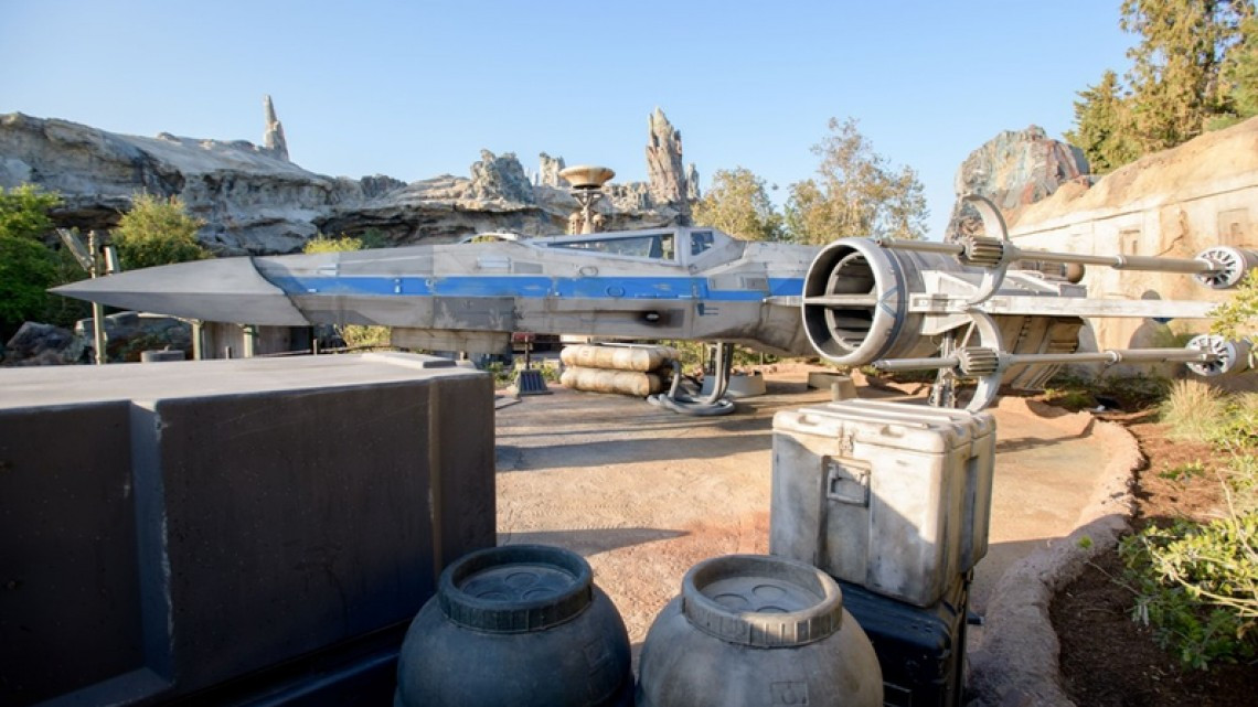 Revelan el primer vistazo al parque temático de Star Wars