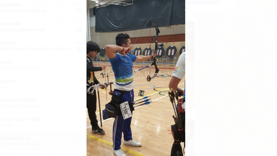 Cosechan medallas arqueros Tamaulipecos en el Nacional Bajo Techo