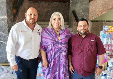 Dona Secretaría de Finanzas apoyos alimentarios a familias afectadas por lluvias