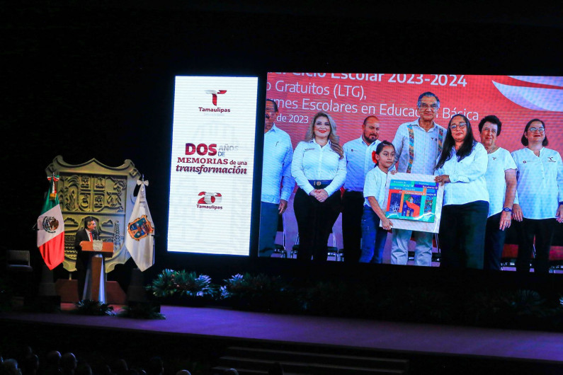 Destaca Américo impulso a la educación y los apoyos a estudiantes con menos recursos