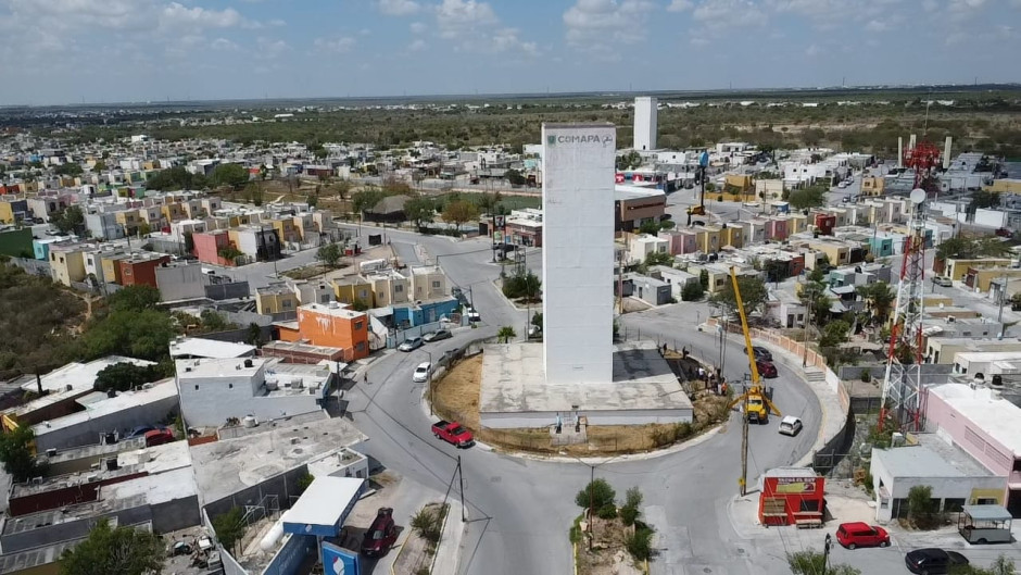 Invirtió COMAPA de Reynosa 400 Mil Pesos para mejorar suministro de agua potable en Sector Bugambilias