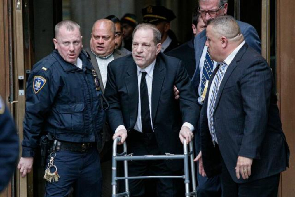Harvey Weinstein es hospitalizado tras contraer neumonía y Covid-19