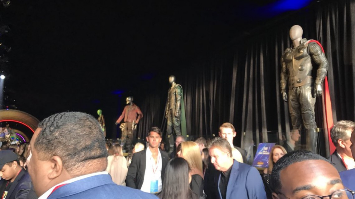 Los Avengers, de gala para la premier de 'Infinity War'