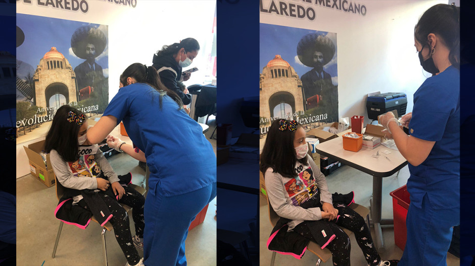 Laredo, Texas, invita a mexicanos a aplicarse la vacuna contra el COVID-19