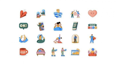 “Juntos en casa”, conoce el nuevo packs de stickers de WhatsApp