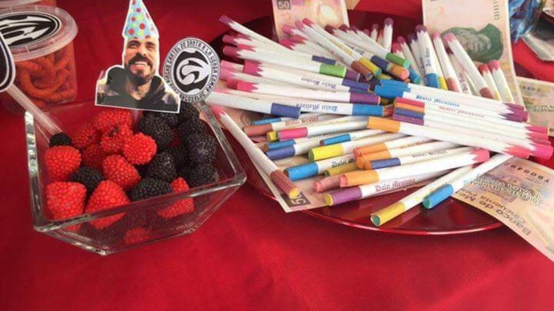 “PPCDSALVC”, así celebró este pequeño su cumpleaños