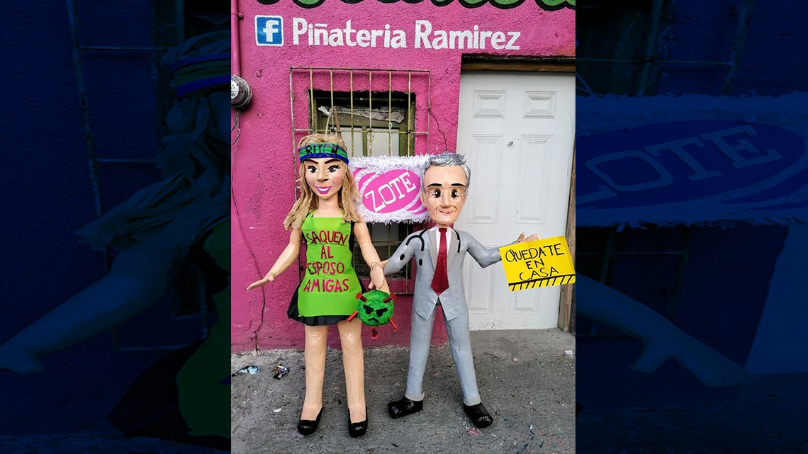 ¡Aguas con el esposo! Llega la piñata de Karla Panini
