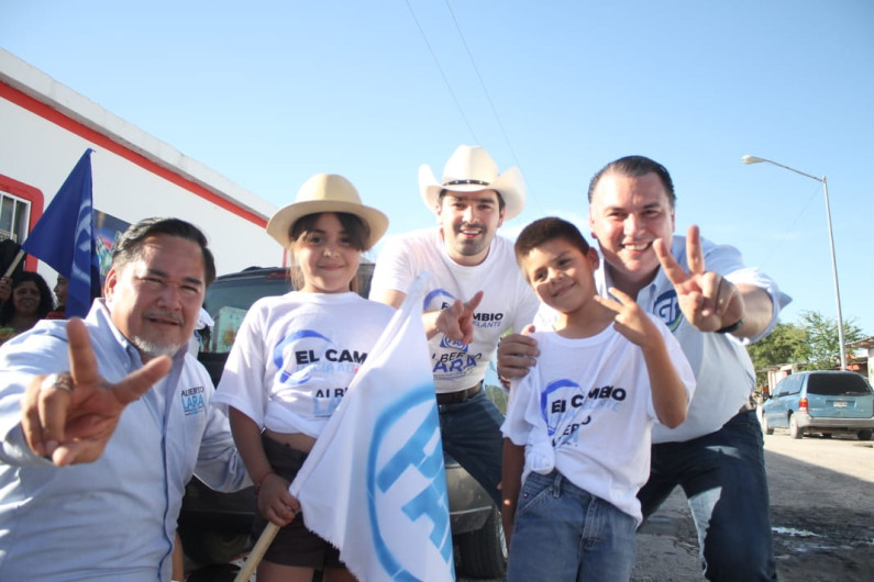 ¡Trabajamos para arrasar el 2 de junio!: Alberto Lara y Gerardo Peña