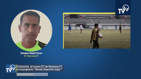 Esteban Mejía Flores, nuevo director técnico de Reynosa FC