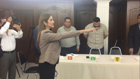 Sria. del Consejo Municipal Electoral, es familiar lejana de un precandidato