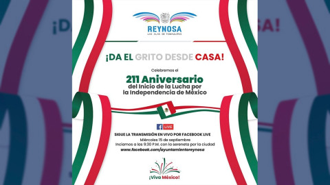 Invita Alcaldesa a celebración virtual la Independencia de México