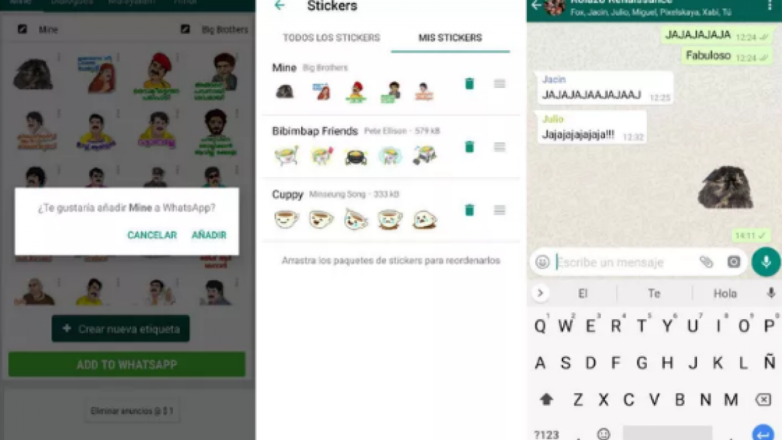 Así podrás crear tus propios stickers de WhatsApp