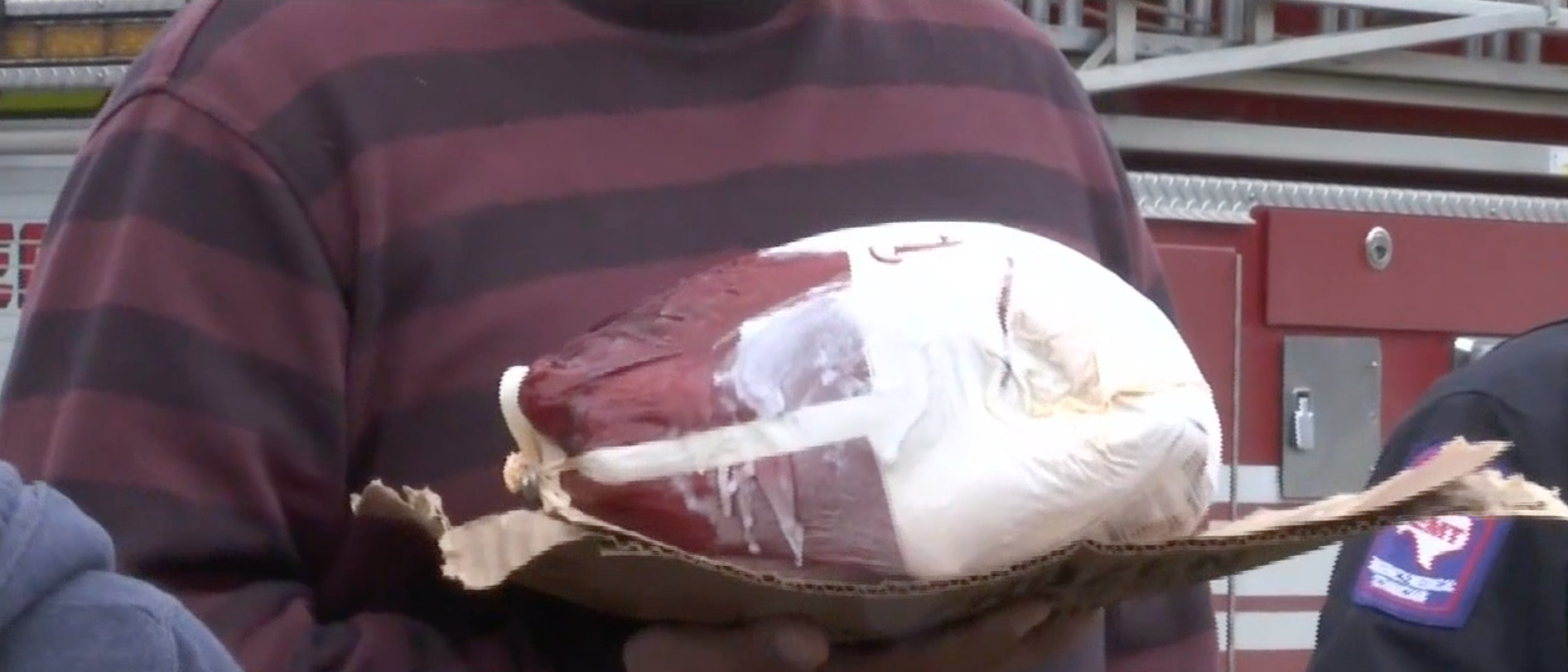 Entregan cientos de pavos a familias en Edinburg