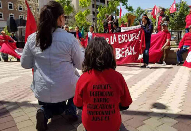  Realizan huelga de hambre por cierres de escuelas