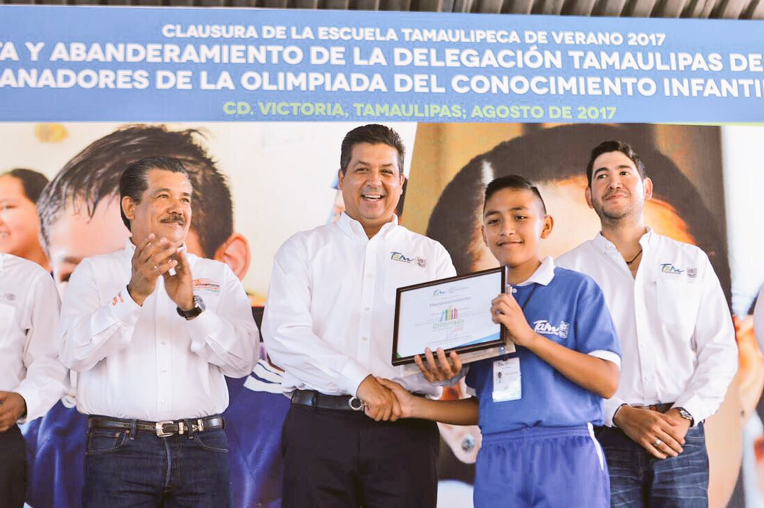 Tamaulipas 1er lugar nacional en participación en Escuela de Verano