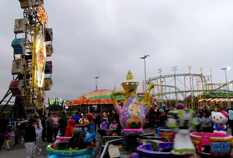 Permanecerán una semana más juegos mecánicos en Parque Cultural