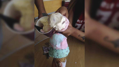 Llega el "Helado de Algodón de Azúcar”