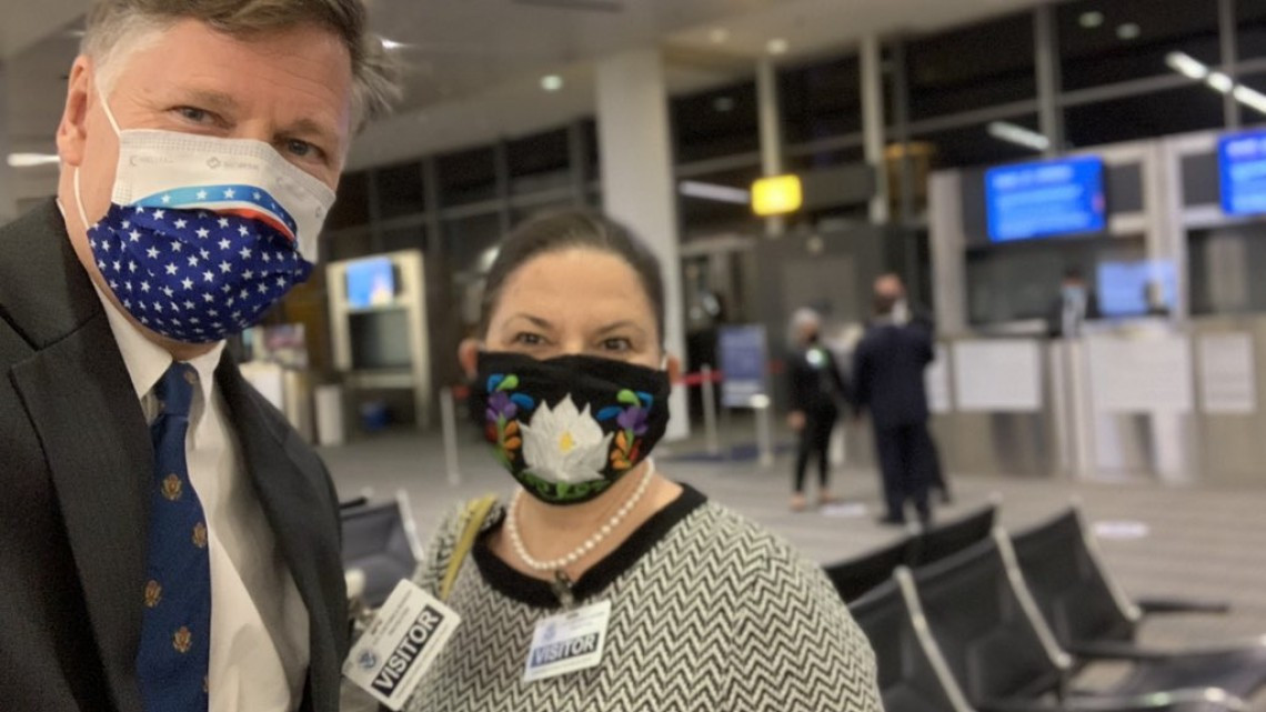 Aterriza AMLO en Washington para su encuentro con Trump