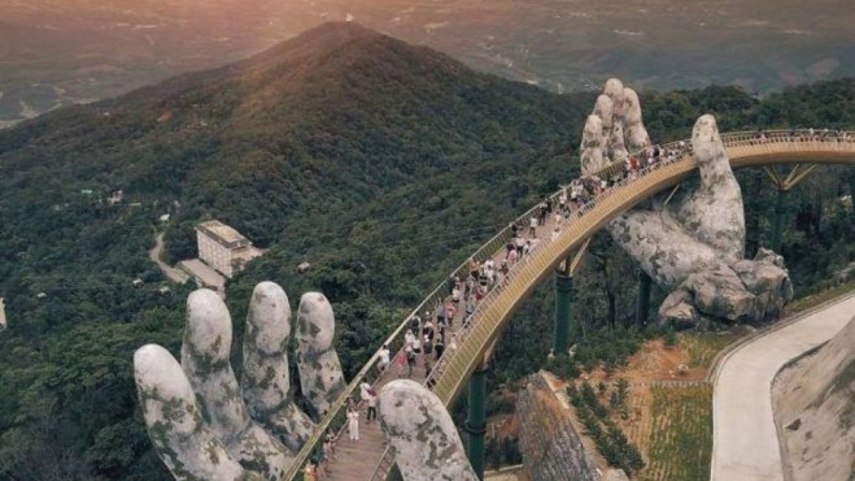 Vas a querer irte a Vietnam después de ver este puente