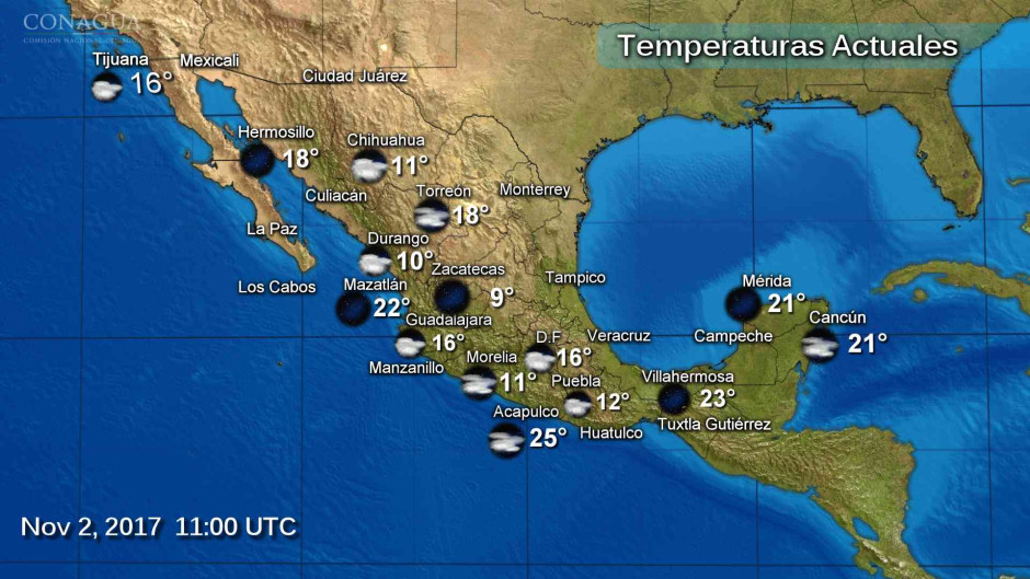 Ambiente estable y seco predominará en varios estados