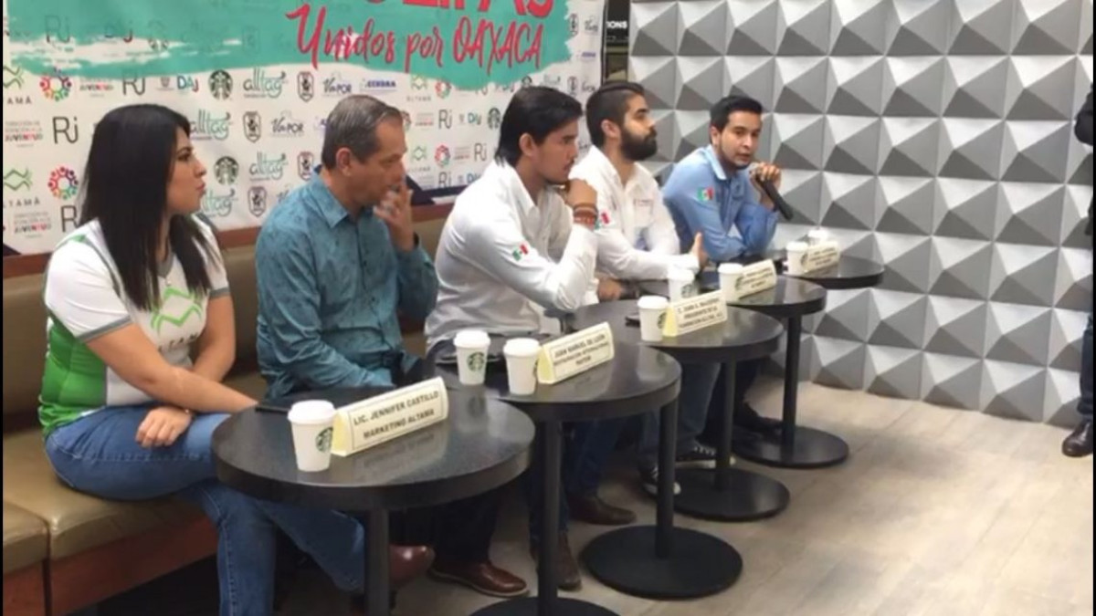 Jóvenes se suman a recolección de víveres 