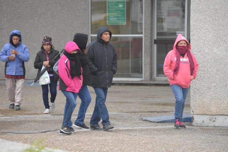 Frio se estaciona en Reynosa