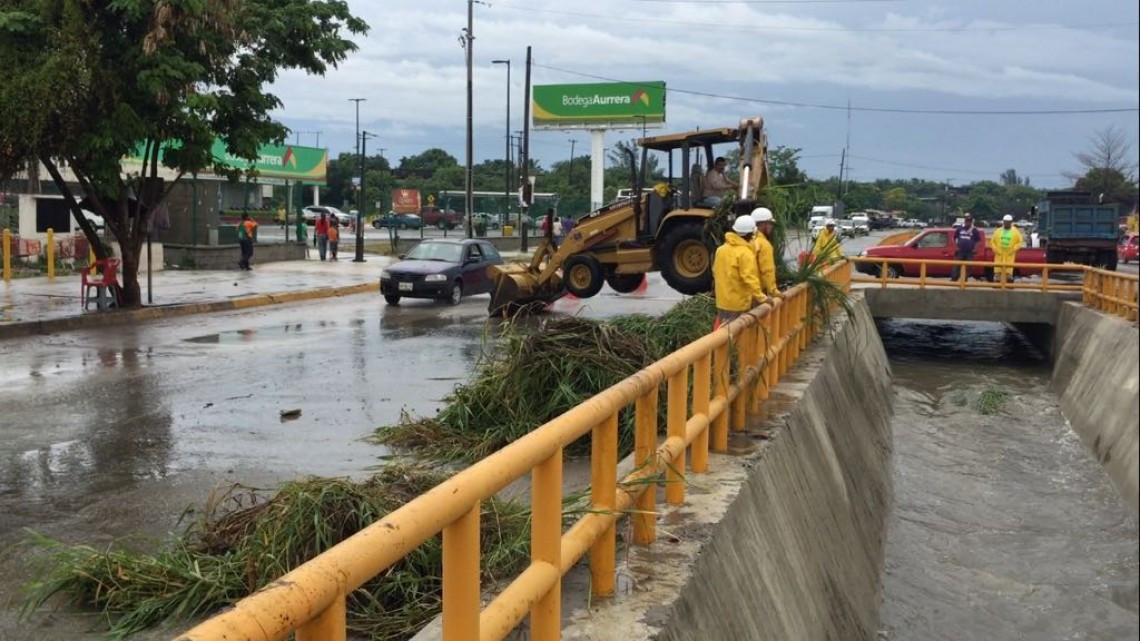Comapa atento para evitar encharcamientos por Franklin en zonas bajas 