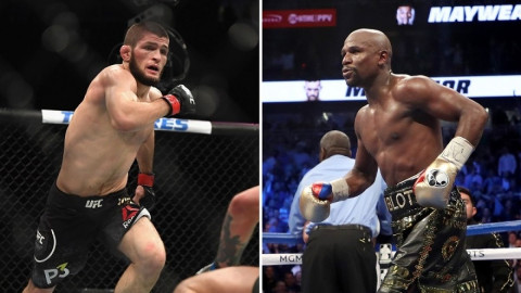 Mayweather pone cifra de 200 Mdd para pelea contra Khabib