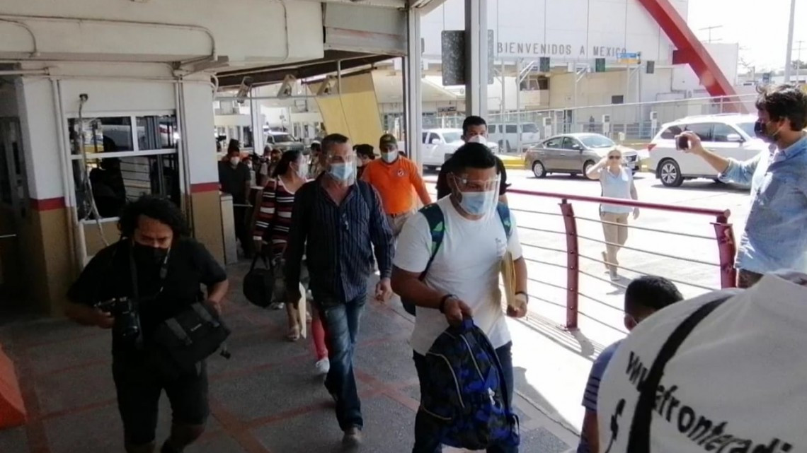 No se detendrá el cruce de migrantes hasta vaciar el campamento: Padre Gallardo