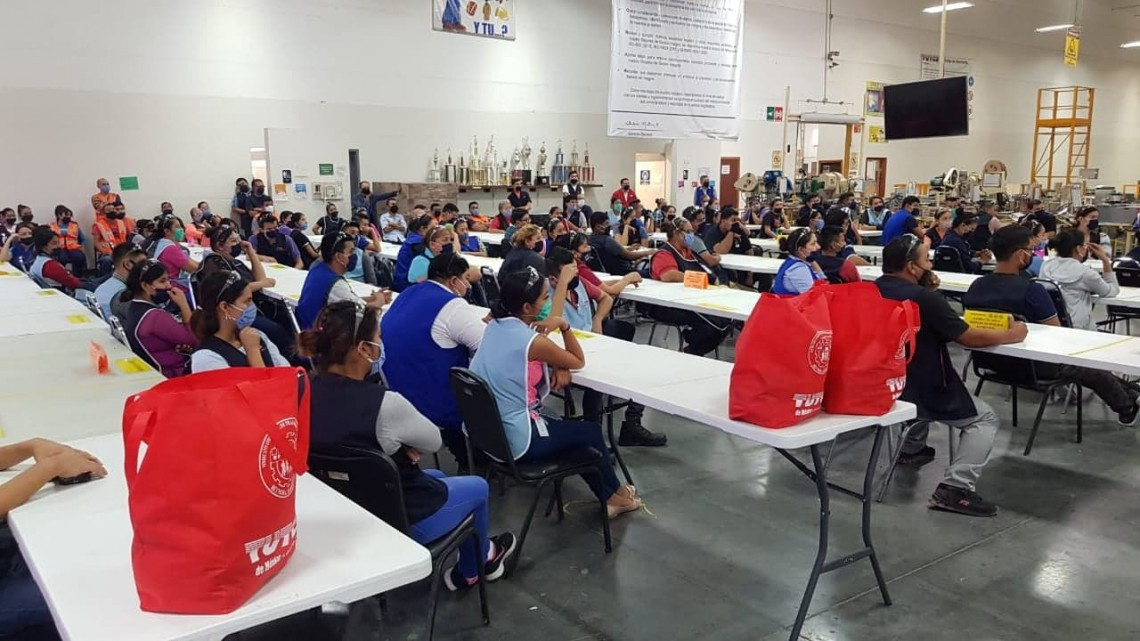 Sindicato de Fundición refrendan compromiso con obreros