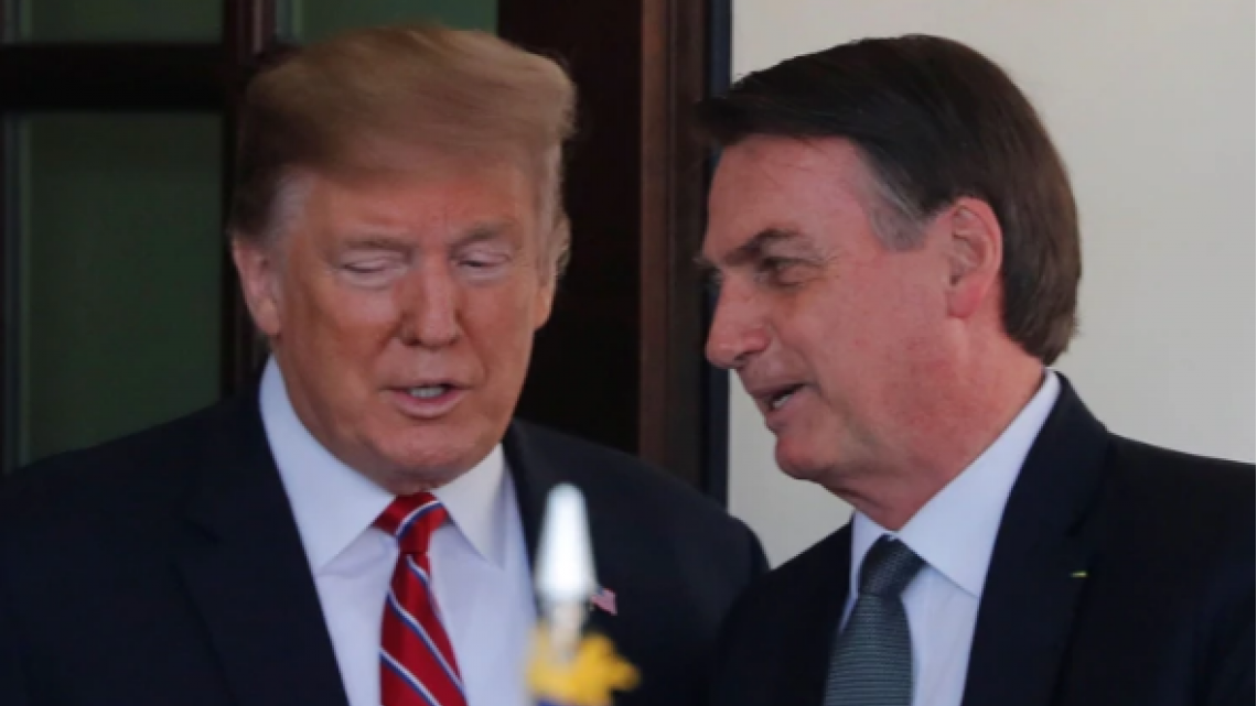 Trump y Bolsonaro se reúnen en la Casa Blanca