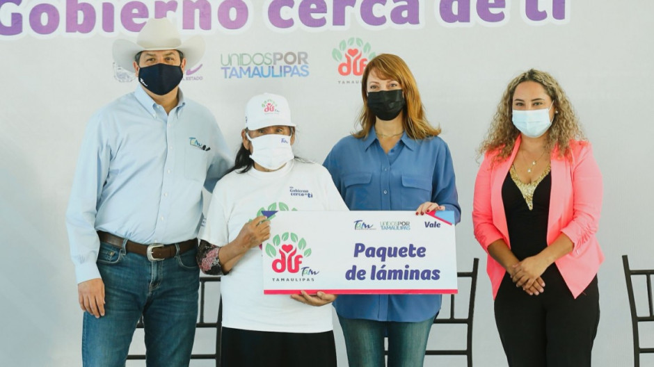 Refrendan Gobierno y DIF Tamaulipas su compromiso  con las familias más vulnerables