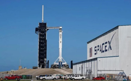 Todo listo para el lanzamiento de SpaceX con cuatro astronautas de la NASA