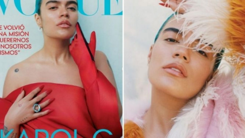 Karol G en la nueva portada de la revista Vogue