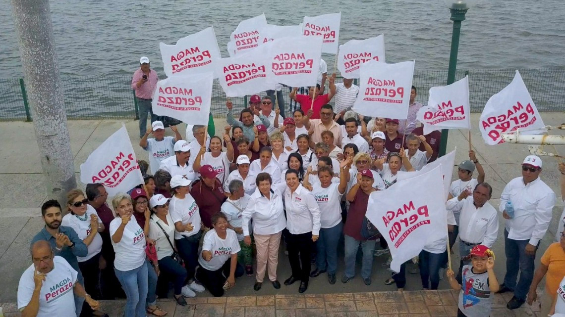 Seguiré trabajando por el bienestar de los tampiqueños: Magdalena Peraza